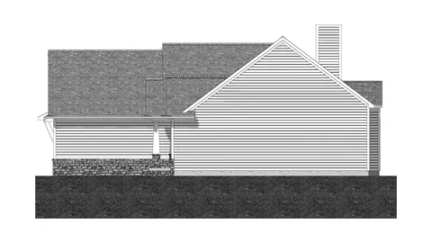 The Laurel Glen house plan, exterior view 2